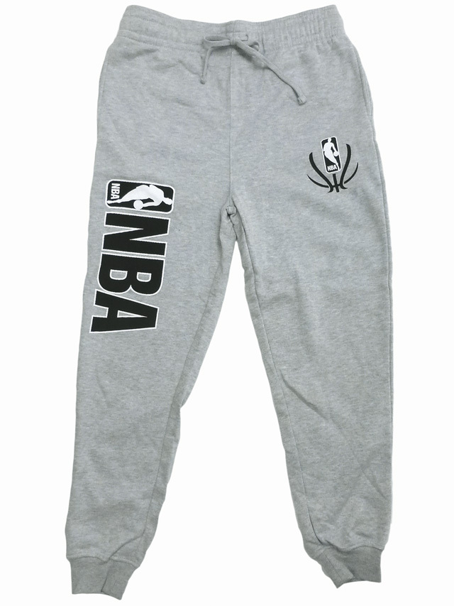 デッドストック NBA Logo Sweat Pants エヌビーエー ロゴ スウェットパンツ フリース 起毛 グレー