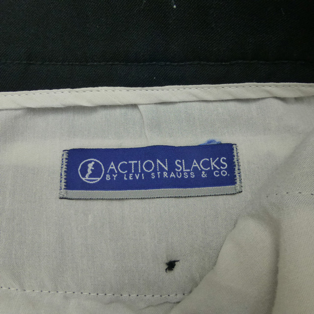 Levi's（リーバイス） Used 00's Levis Action Slacks Black/古着 00