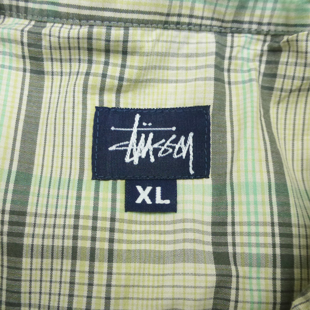 STUSSY（ステューシー） Used 90-00's Made in USA Stussy Madras
