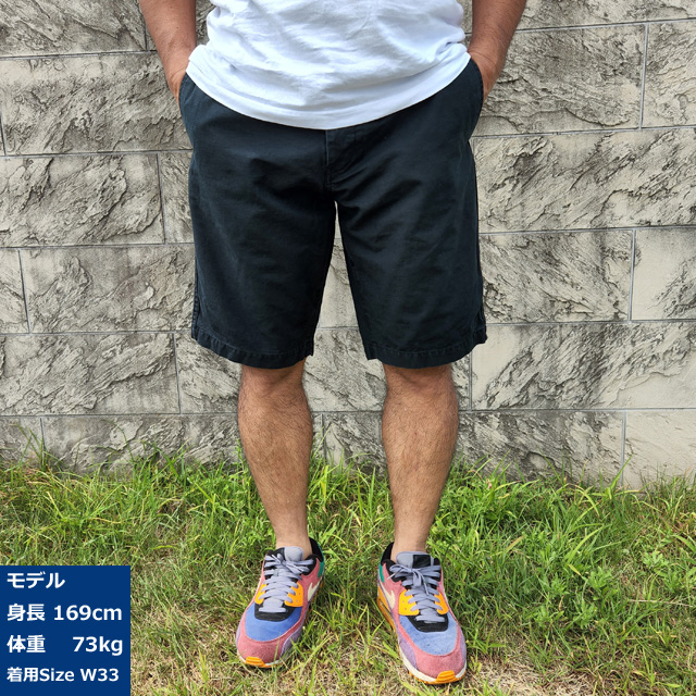 Stussy OG Blank Short ステューシー ロゴ ハーフパンツ ショーツ 短パン ボトムス 黒