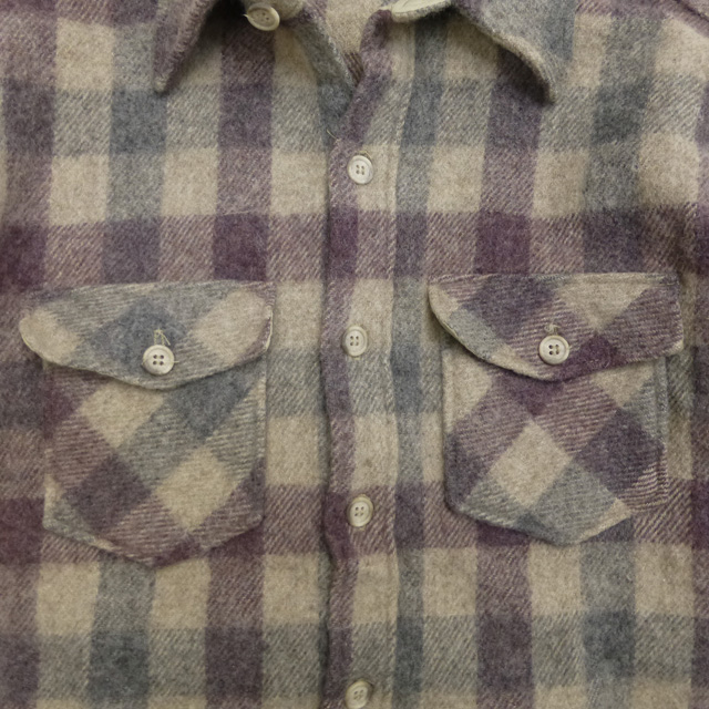 【超希少‼️】30s Wool Rich プルオーバーウールブロックチェックシャツ WOOLRICH（ウールリッチ） Used 70's〜 Woolrich wool Block Check