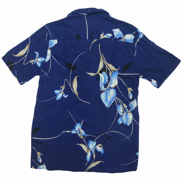 Vintage 古着 80's Made In Paradise Hawaii オープンカラー 花