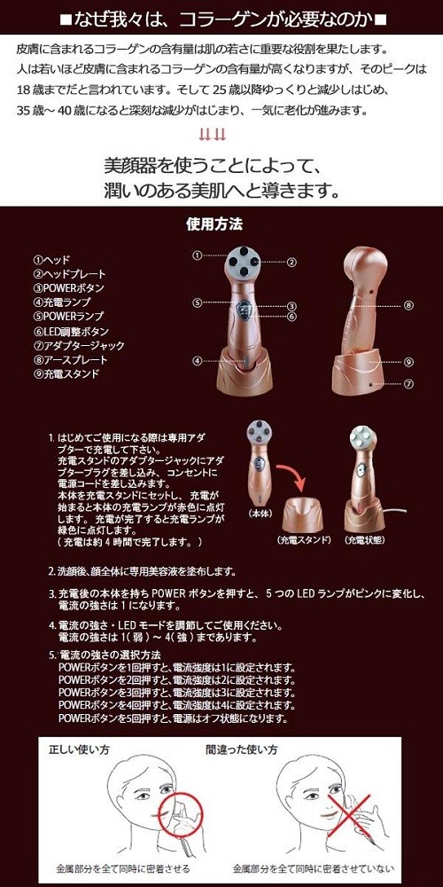 HiROSOPHY ヒロソフィー 美顔器 ポレイスト PORAIST 本体+美容液セット