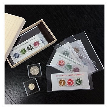 1964年東京オリンピック銀貨&切手コレクション