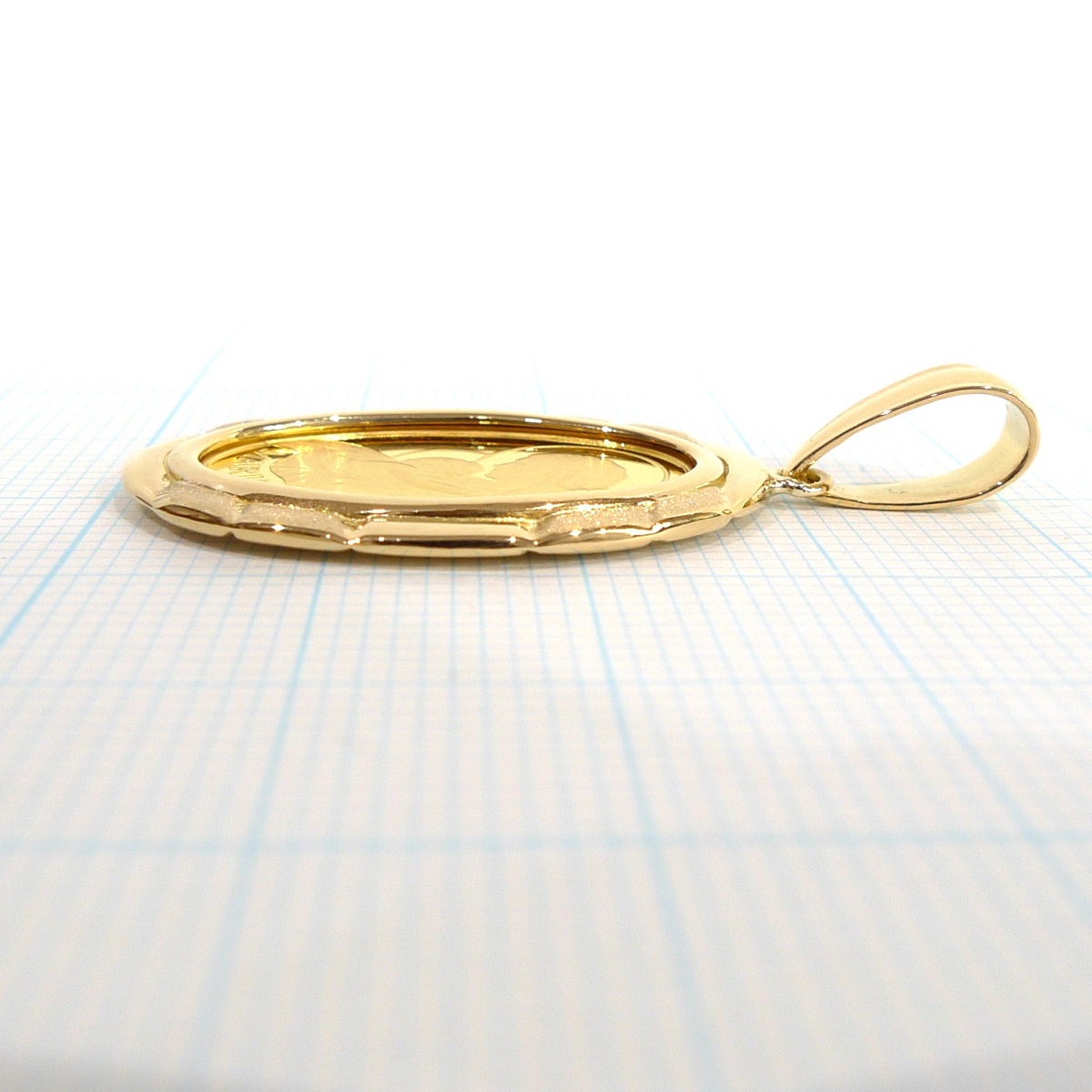 TRIDEA JEWELRY 純金 K24 コイン 2.5g ペンダント 6.5g PAMP SUISSE