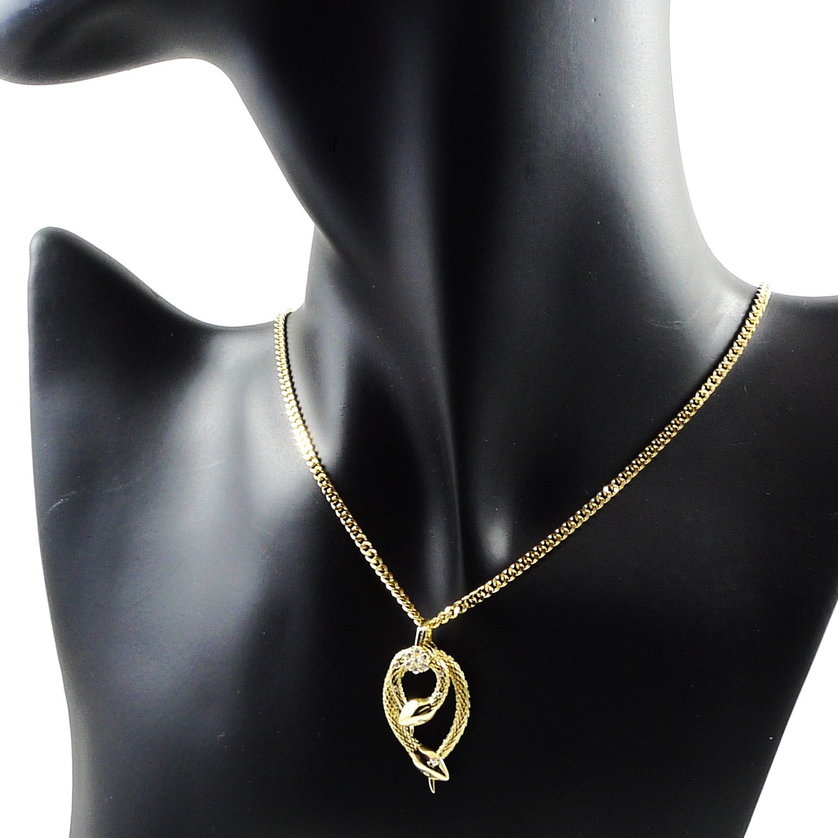 TRIDEA JEWELRY 18金 ゴールド スネーク ヘビ ペンダントトップ