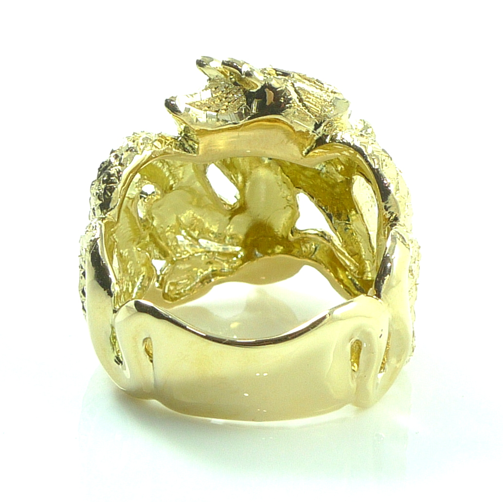 TRIDEA JEWELRY（トライディアジュエリー） 18金 リング 龍 ドラゴン
