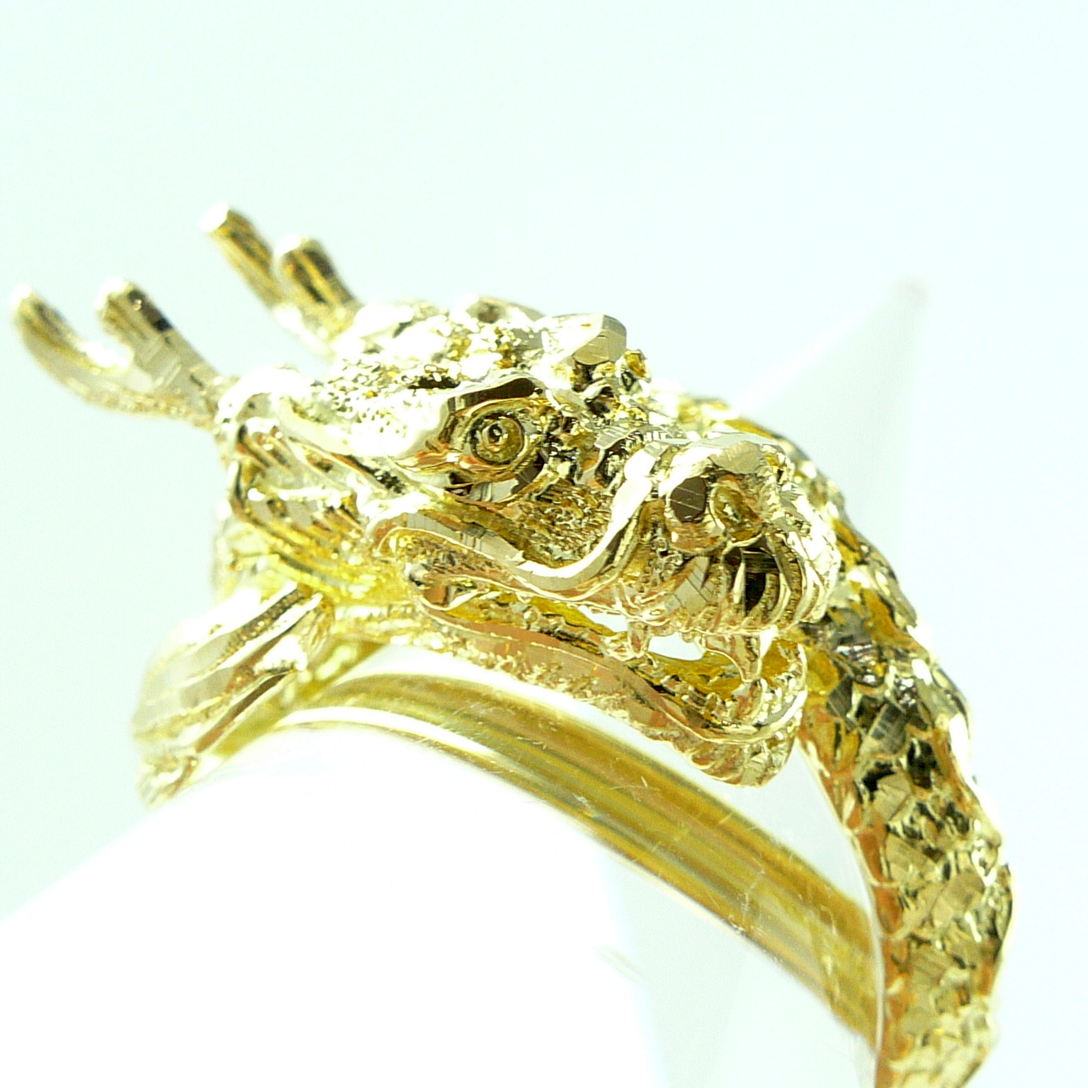 TRIDEA JEWELRY（トライディアジュエリー） 18金 リング 龍 ドラゴン