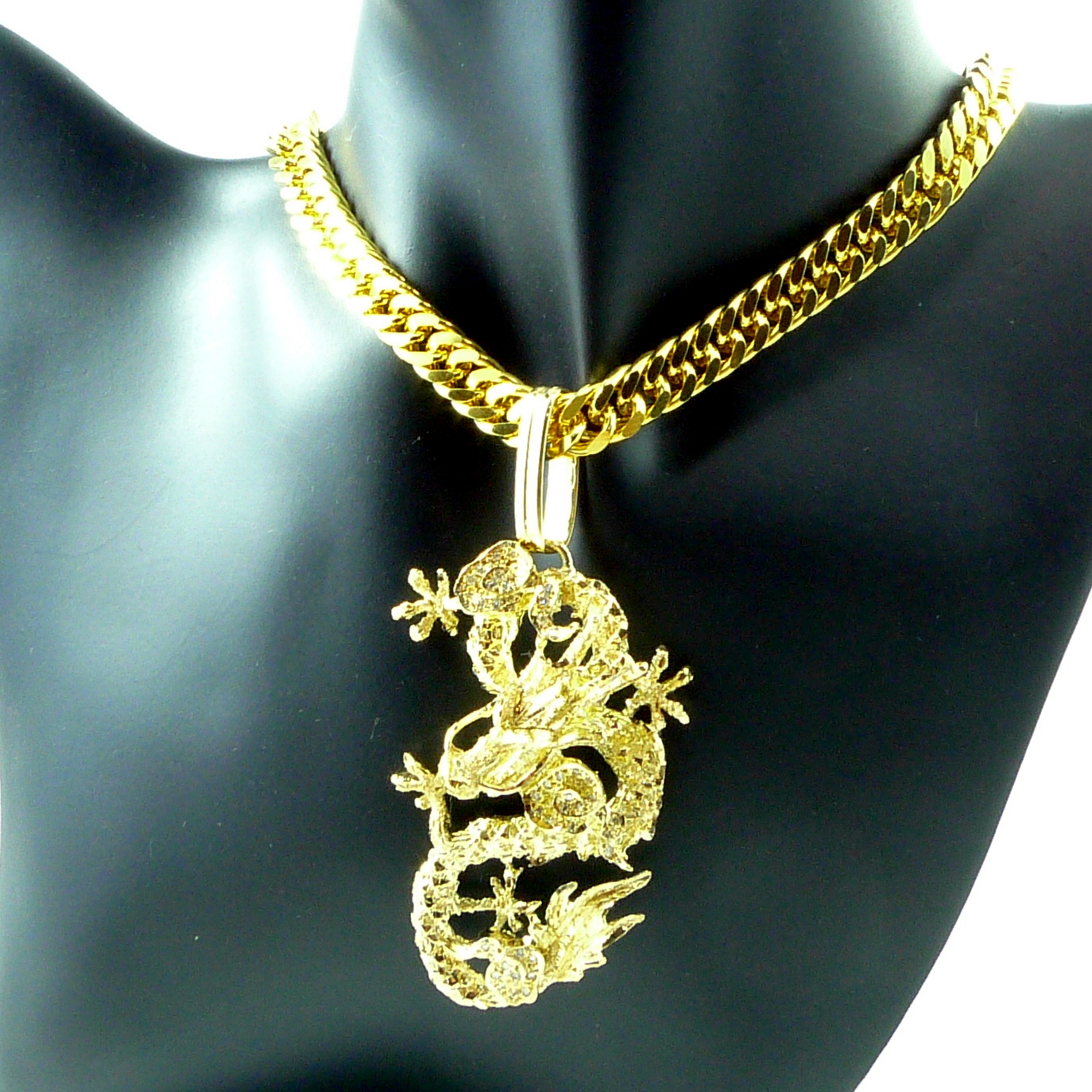 TRIDEA JEWELRY 18金 ペンダントトップ ドラゴン 46g メンズ