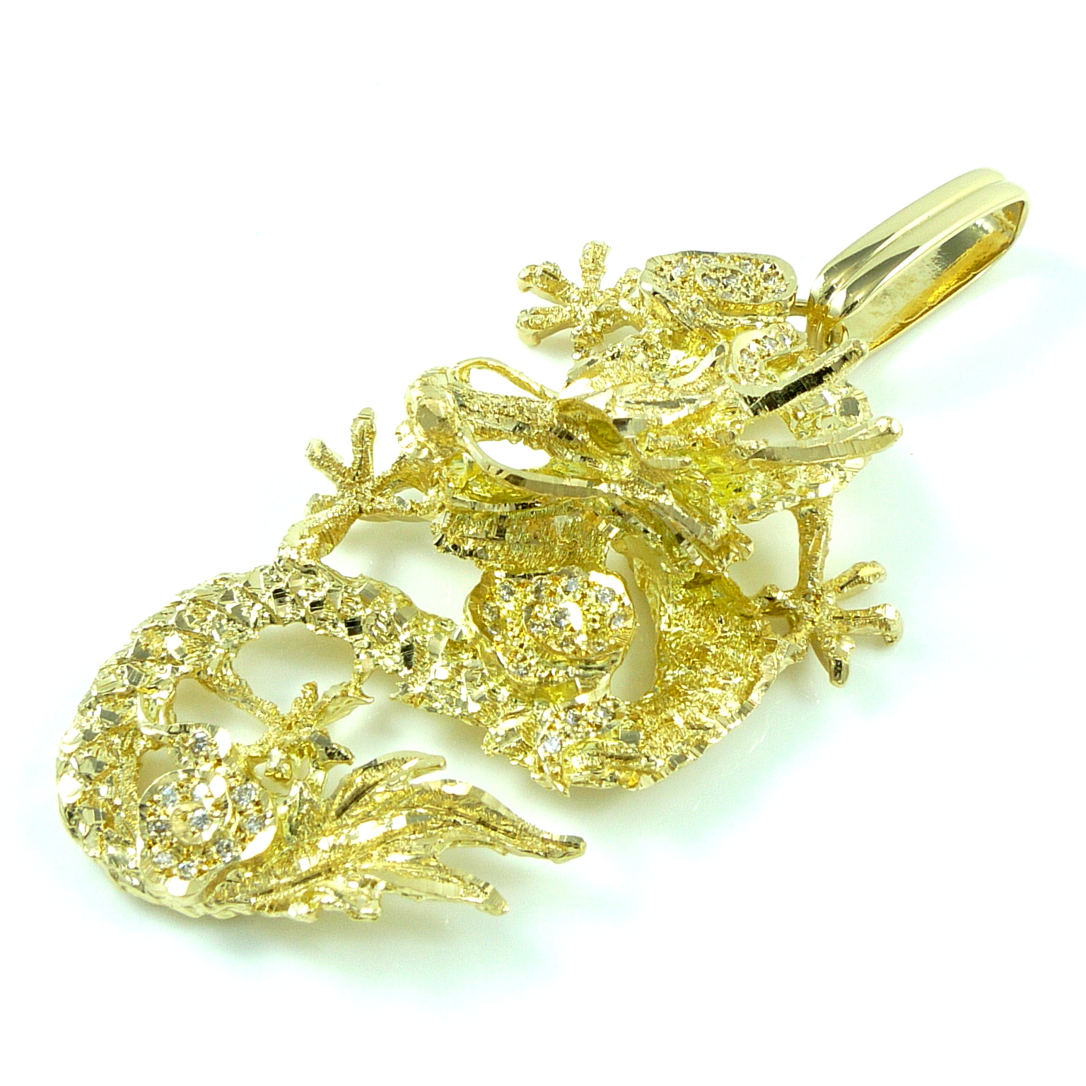 公式サイト - ハイブランドの新作が続々登場 JEWELRY TRIDEA 18金 メンズ 46g ドラゴン ペンダントトップ アクセサリー