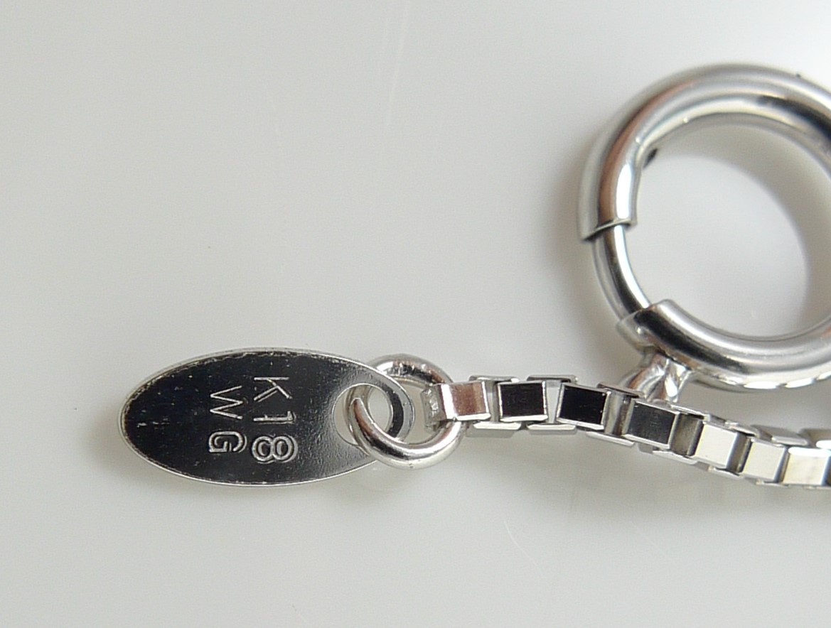 k18wgアジャスター TRIDEA JEWELRY（トライディアジュエリー） K18 WG アジャスター 延長