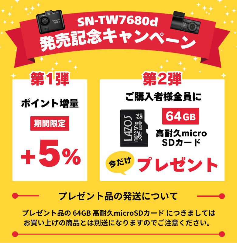 新発売キャンペーン
