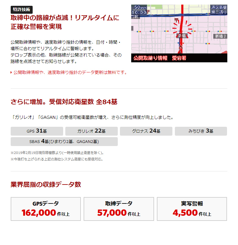 ユピテル レーザー＆レーダー探知機 GS203