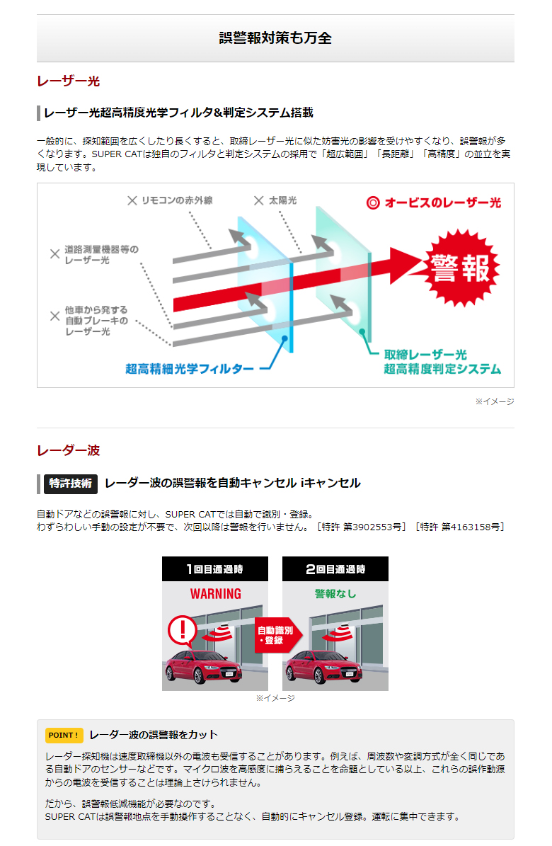 ユピテル レーザー＆レーダー探知機 LS2100