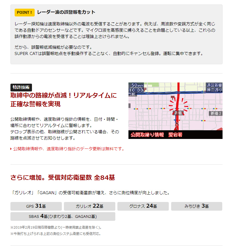 ユピテル レーザー＆レーダー探知機 LS700