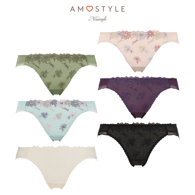 セール20％OFF (アモスタイル) AMOSTYLEステッチ レギュラーショーツ AMST1184 Hikini JX｜triumph-amosstyle