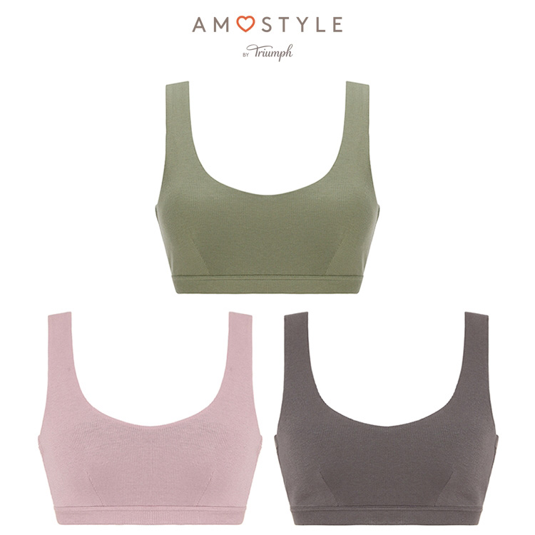 セール20％OFF(アモスタイル)AMOSTYLE AMOSTYLEシンプルナイトブラ