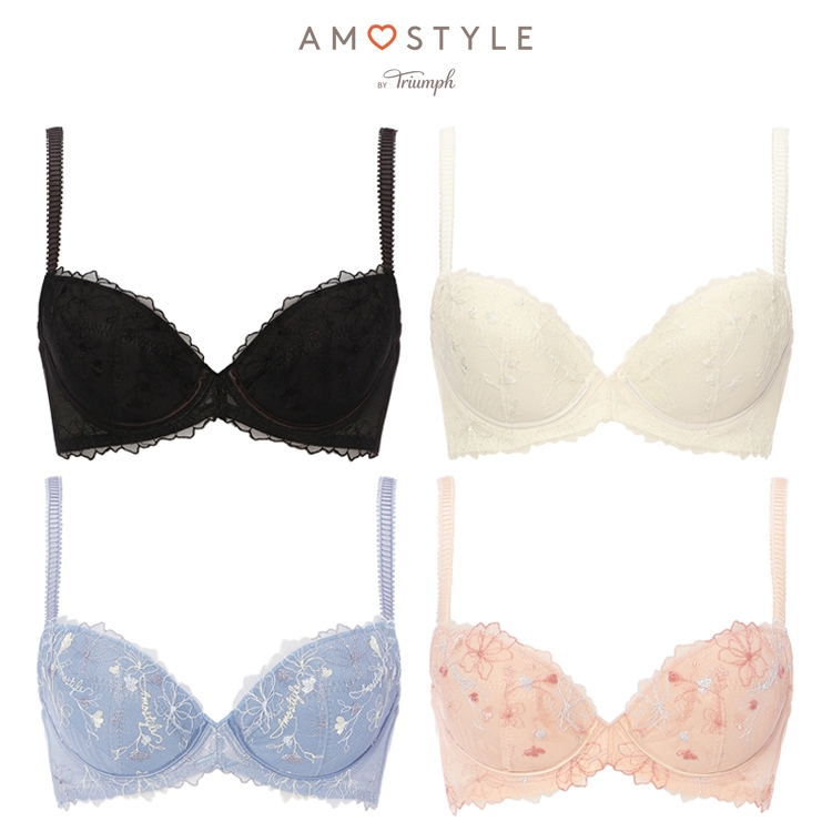 AMOSTYLE（アモスタイル） チャーミングラマー ブラ＆ショーツセット