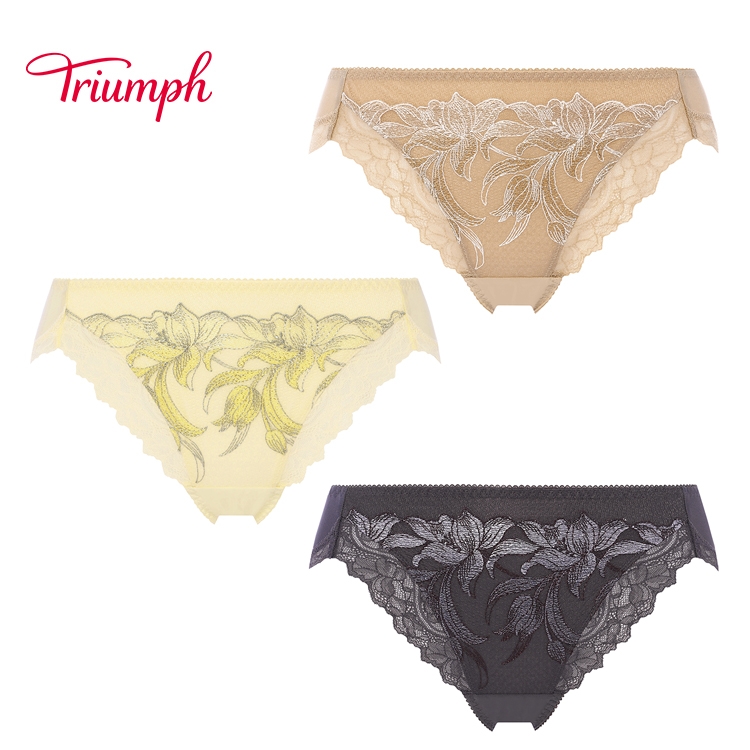 値下げ＊レッドレーベル バイ トリンプ　ブラジャー&レギュラーショーツ2枚 10215350_oki600.jpg