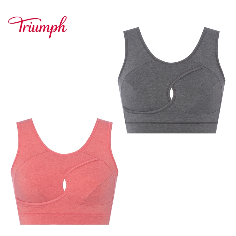 Triumph（トリンプ） 美胸ナイトブラ6030 ハーフトップ2(LLサイズ