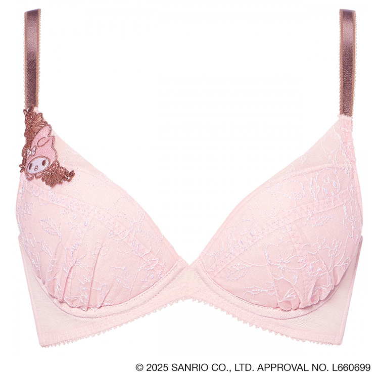 AMOSTYLE（アモスタイル） 寄せブラ ブラジャー マイメロディ/クロミ