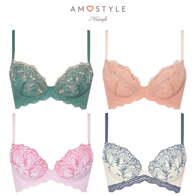�Z�[�� (�A���X�^�C��)AMOSTYLE �e���u�� �u�����V���[�c�Z�b�g �{�^�j�J�����U�C�N(C,D�J�b�v) AMST1529 WHU + Hikini JX
