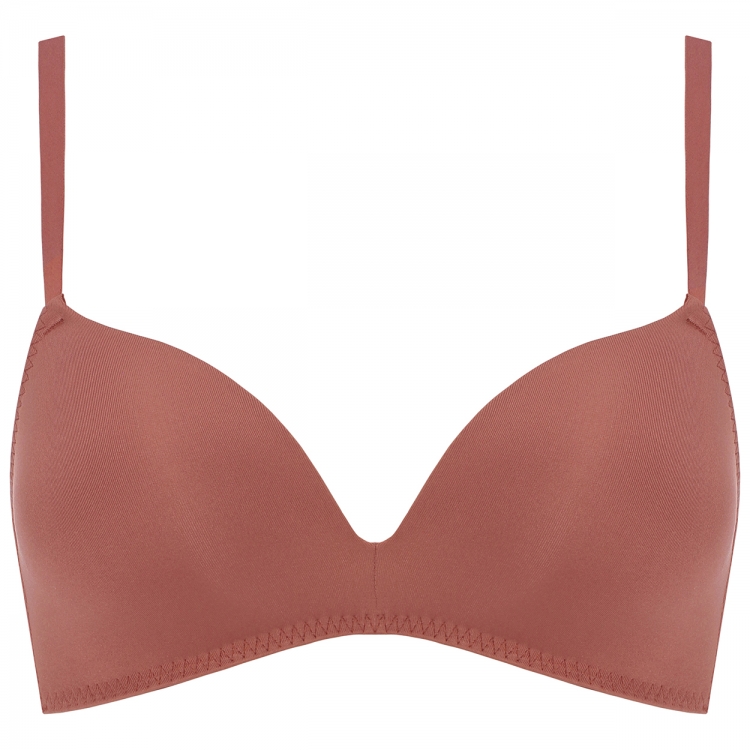 AMOSTYLE（アモスタイル） スムース ノンワイヤー ブラジャー(S,M,L