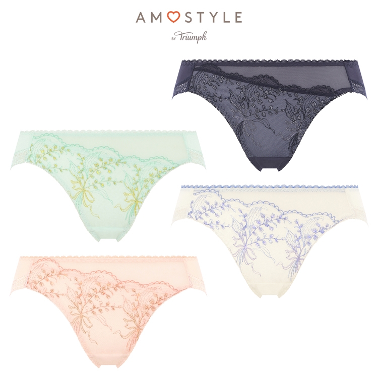 AMOSTYLE（アモスタイル） レギュラーショーツ レインボーリリー