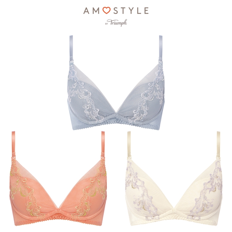 AMOSTYLE（アモスタイル） 夢みるブラ ノンワイヤーエアリー ノン