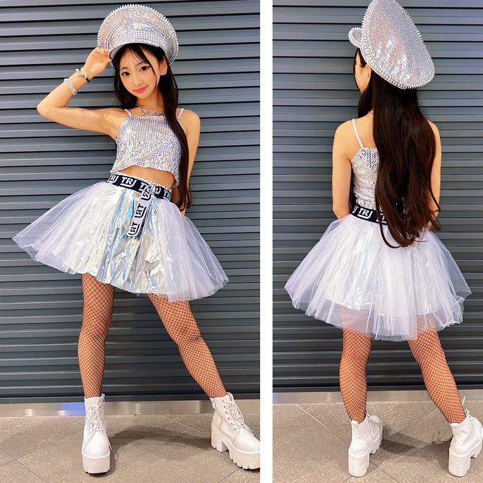 キッズダンス衣装 キッズ ダンス 衣装 セットアップ ステージ衣装 上下