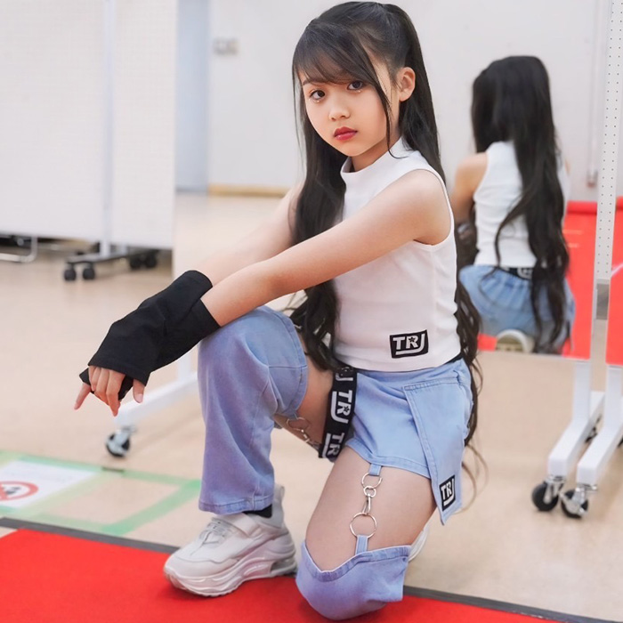 2WAYデニム デニムパンツ ジーンズ セパレート 女の子 子供服