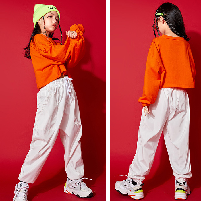【お気にいる】 カーゴパンツ ワイドパンツ 子供服 男の子 女の子 ダンスパンツ ガールズ