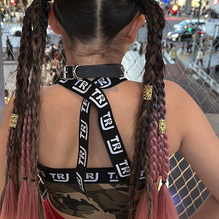 キッズダンス衣装 キラキラ ヘアリングセット ブレイズビーズ 女の子