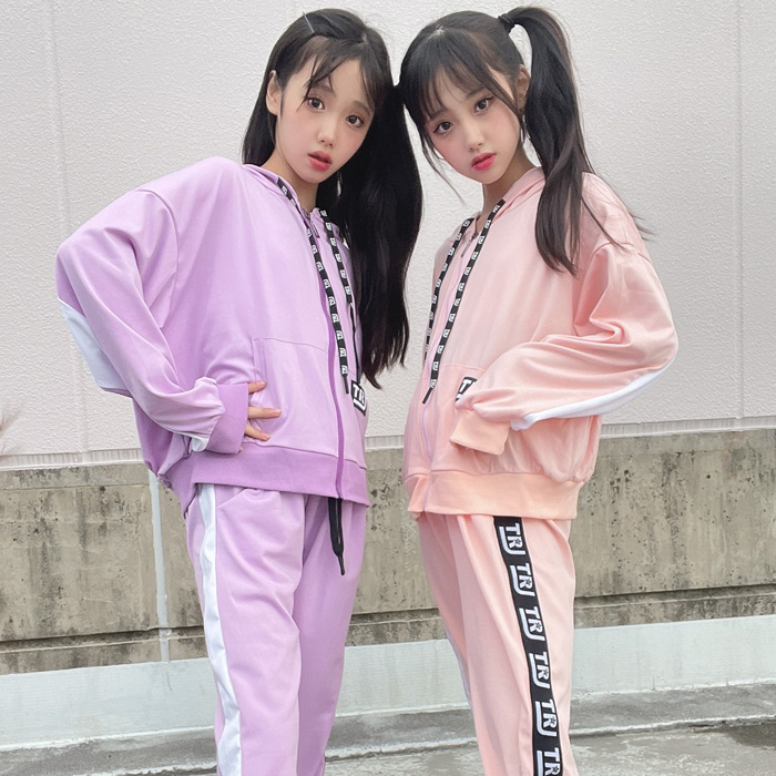 オリジナル ジャージ 女の子 ルームウェア 部屋着 ジュニア セットアップ ベビー