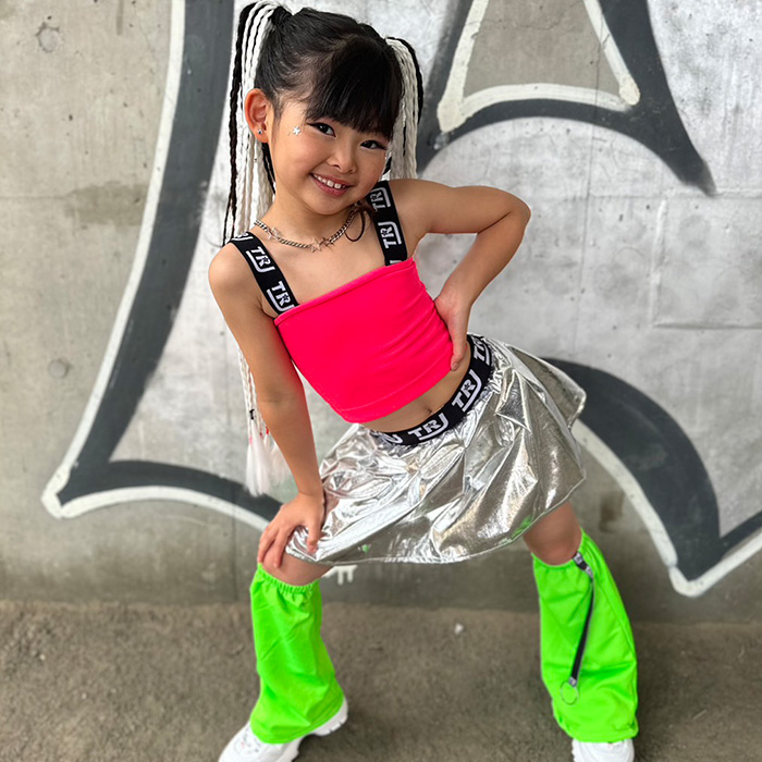 ネオンカラー チューブトップ キャミソール 女の子 子供服