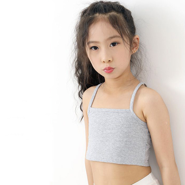 チューブトップ キャミソール 女の子 子供服 キッズ 無地 110cm〜160cm 小学生 中学生 ダンス衣装 ヒップホップ ジュニア インナー下着 女児 アンダーウェア｜trj-store｜21