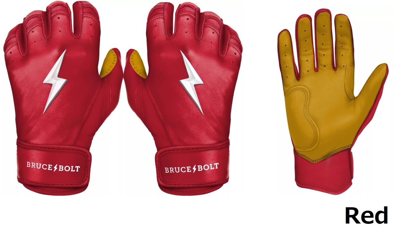 ブランド買うならブランドオフ バッティンググローブ 野球 両手用 メンズ 一般 スポーツ Baseball gloves 左手 右手 ブルースボルト  ゴールド ショート