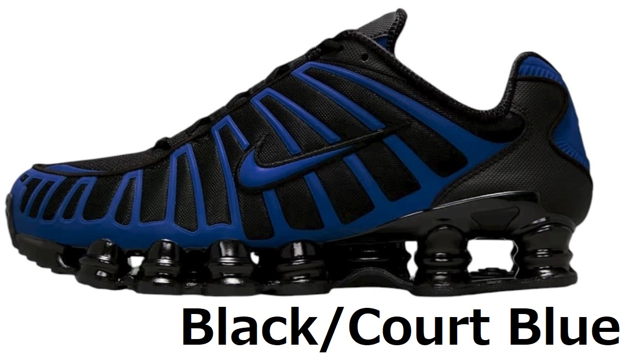 【新品、未使用】Nike Shox TL ブルー　25.5センチ NIKE（ナイキ） メンズ ショックス TL nike shox スニーカー 青 ピンク