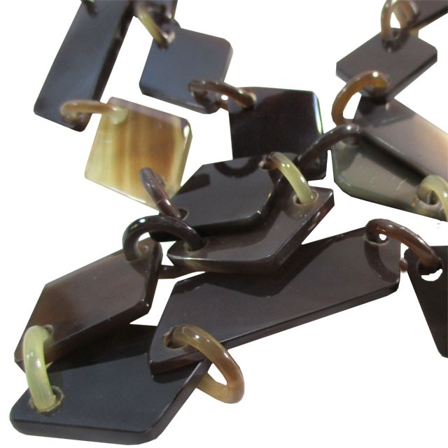 ネックレス バッファローホーン 水牛の角 ベトナム雑貨 ハンドメイド