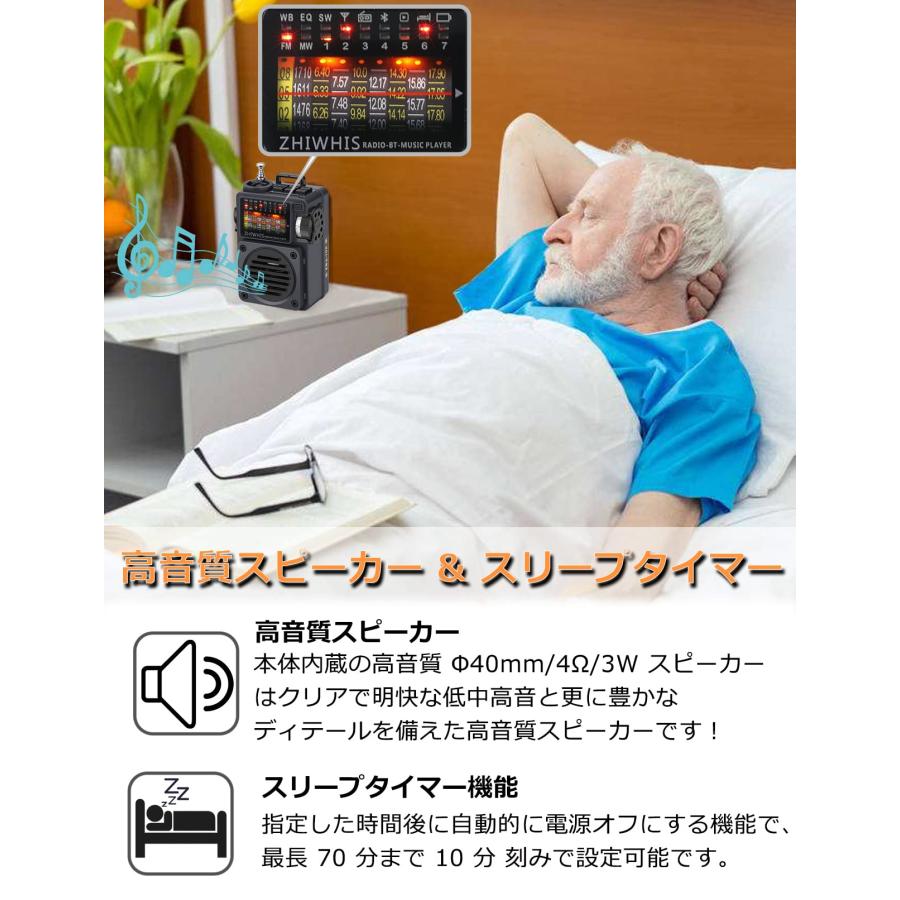 ラジオ 小型 携帯ラジオ 防災ラジオ ポケットラジオ ポータブル