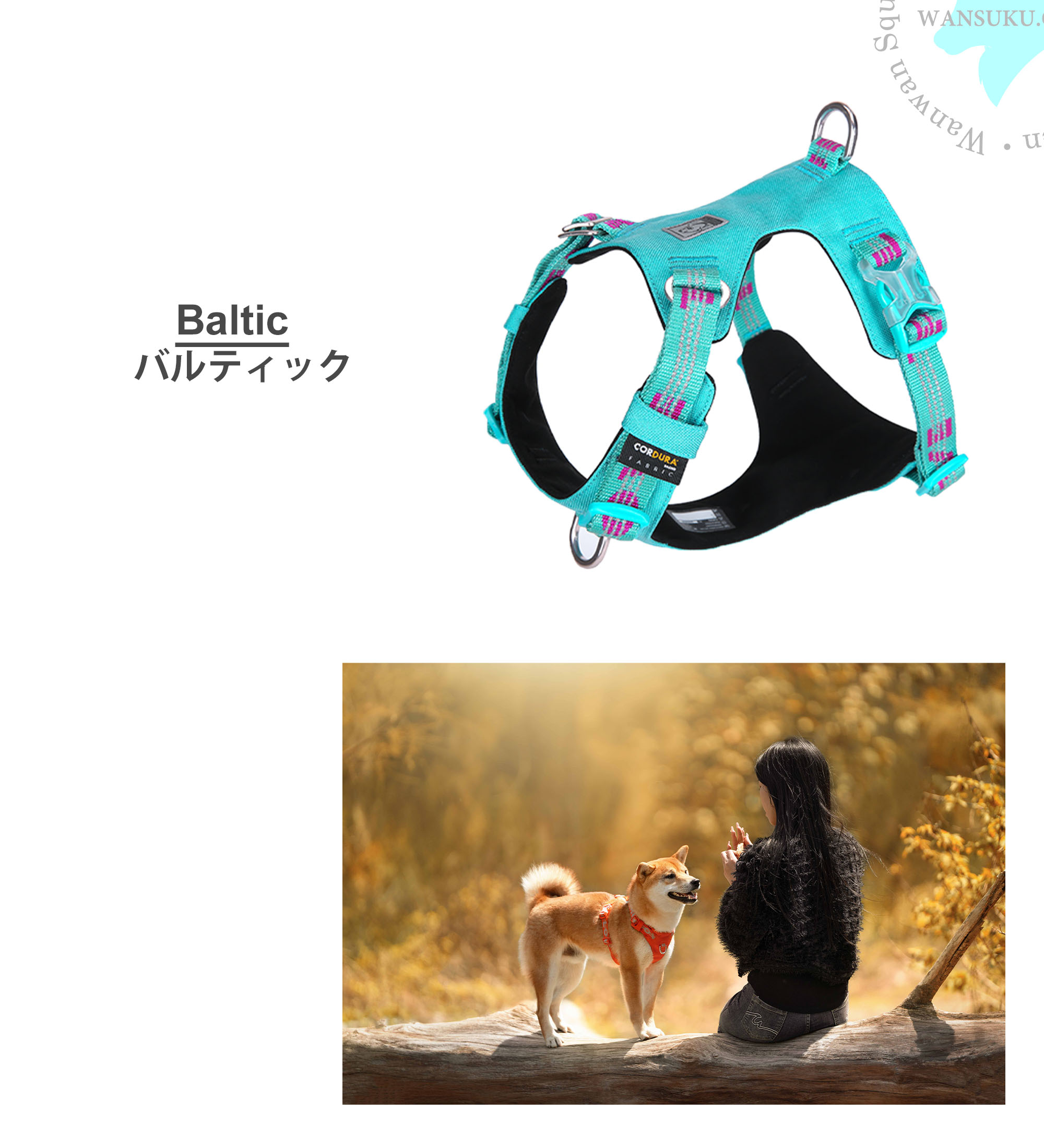 Truelove（トゥルーラブ） 犬 ハーネス コーデュラ 小型犬 中型犬 大型