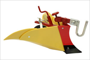 ホンダ こまめF220用 ニューイエロー培土器（尾輪付） 10890 耕運機