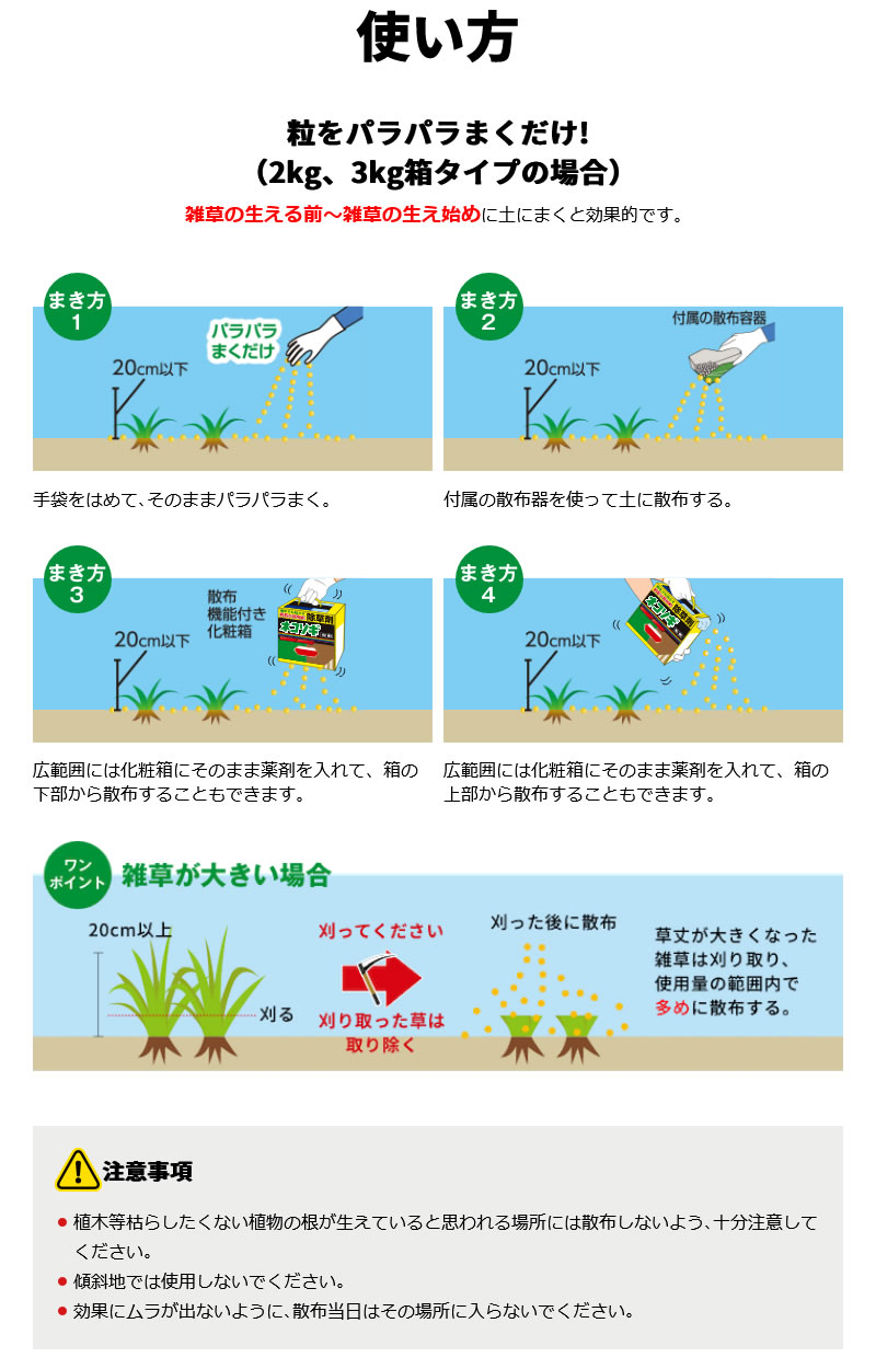 レインボー薬品 ネコソギエースV 粒剤 合計6kg 60袋 100g 除草剤