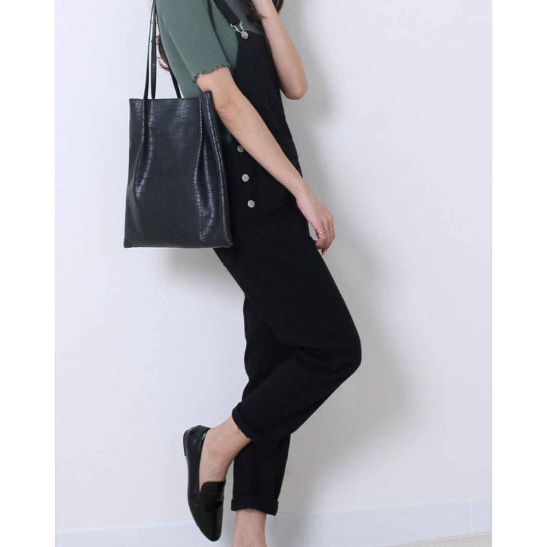 soor ploom/サロペット antiqua デニムサロペット サロペット メンズ ボトムス ロング
