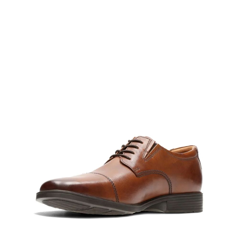 Clarks clarks ビジネスシューズ メンズ ティルデンキャップ