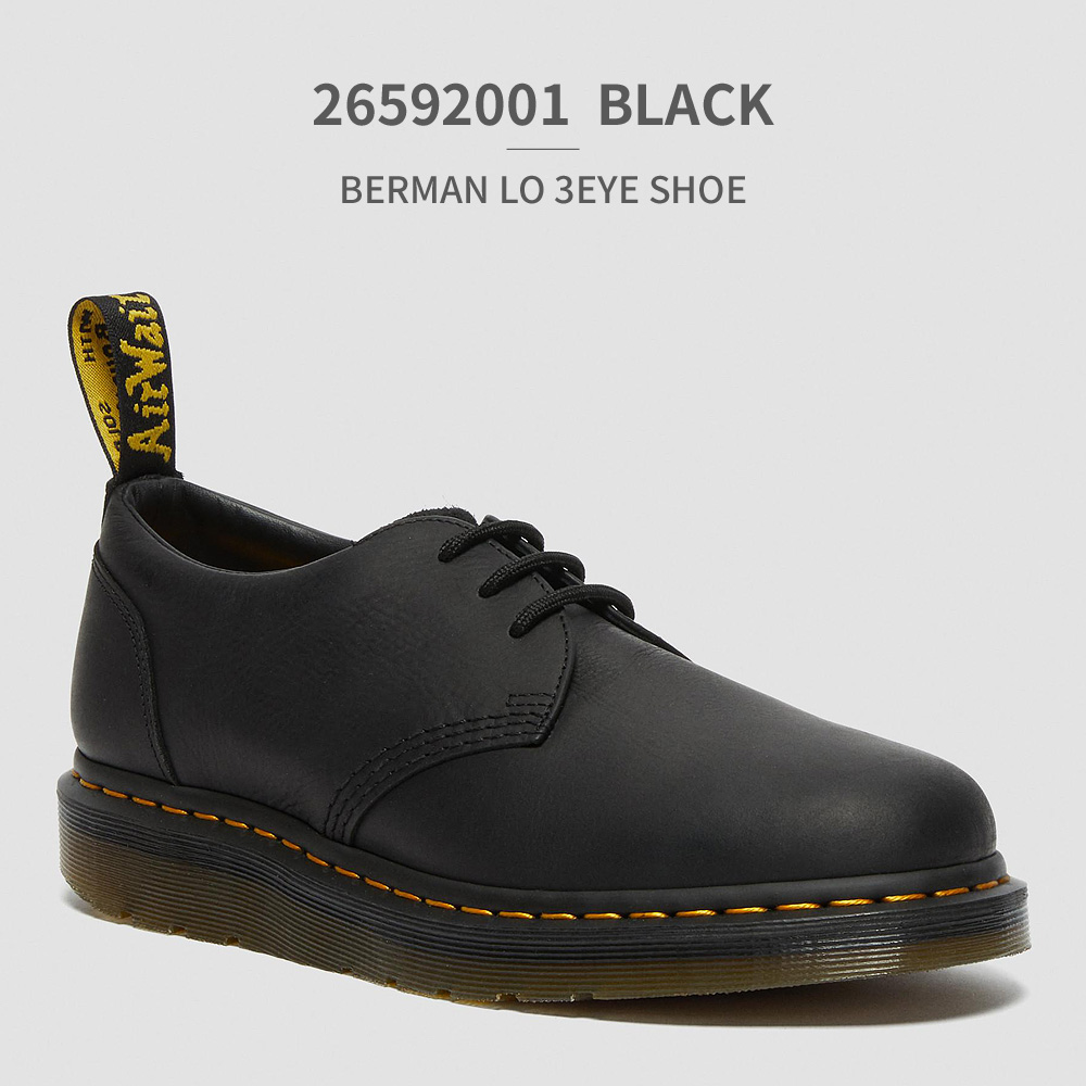 ✨Dr.Martens ドクターマーチン BERMAN LO 3 ホール Dr.Martens ドクターマーチンBERMAN LO 3ホール