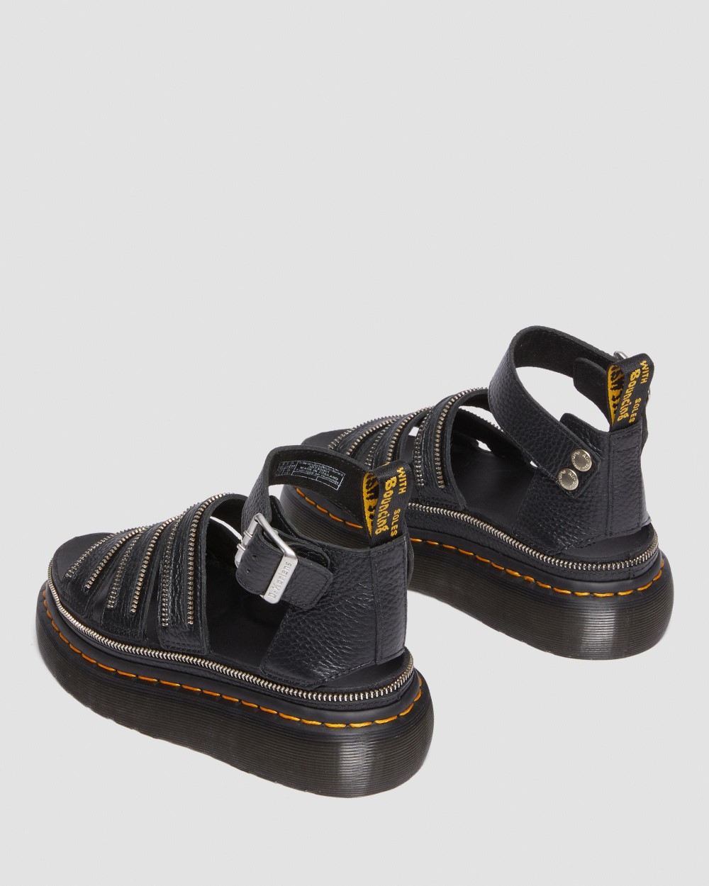 Clarissa II HDW Black Aunt Sally Sandal – Posers Hollywood