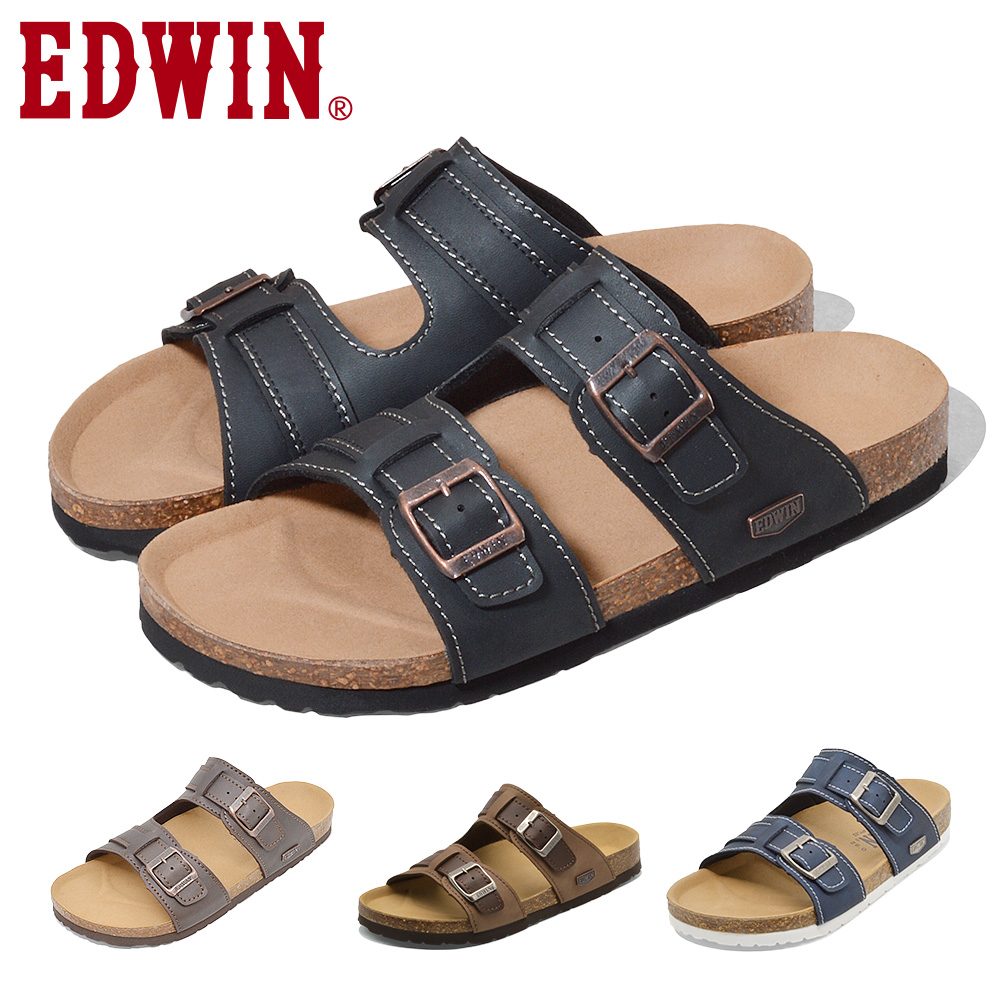 EDWIN（エドウィン） コンフォートサンダル メンズ EDWIN EW9128