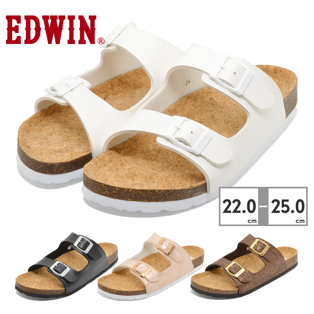 うえだ  EDWIN（エドウィン） サンダル レディース EW9462 EDWIN コンフォート