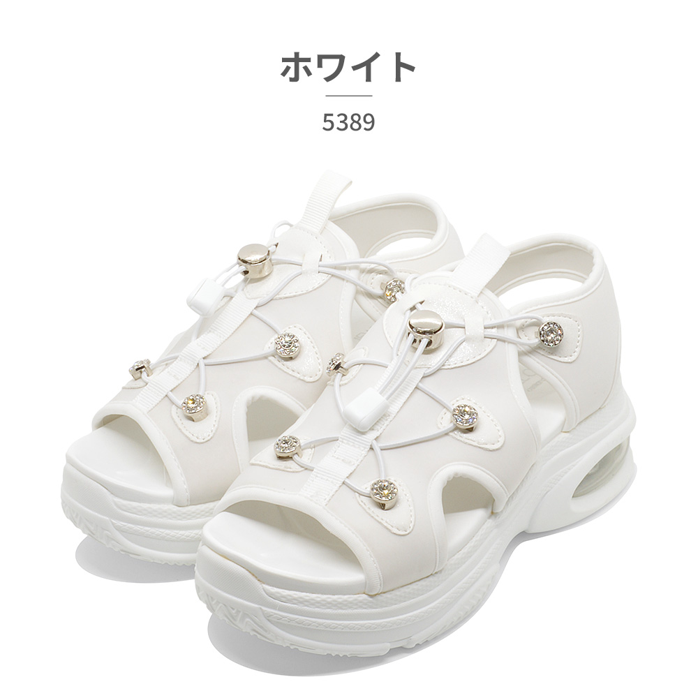 ジュエルキャスケット サンダル レディース 5389 Jewel Casket 厚底